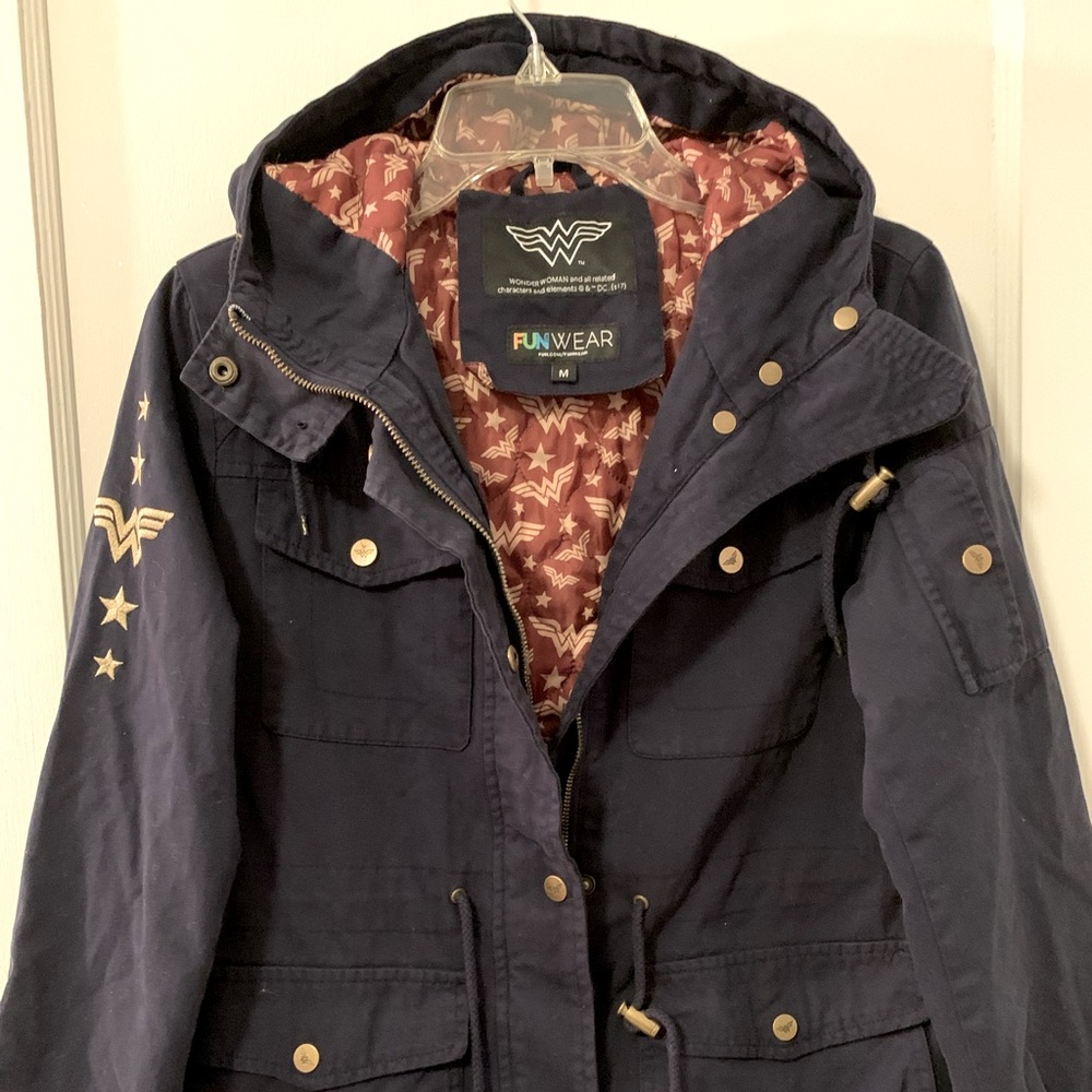 Wonder Woman utility jacket